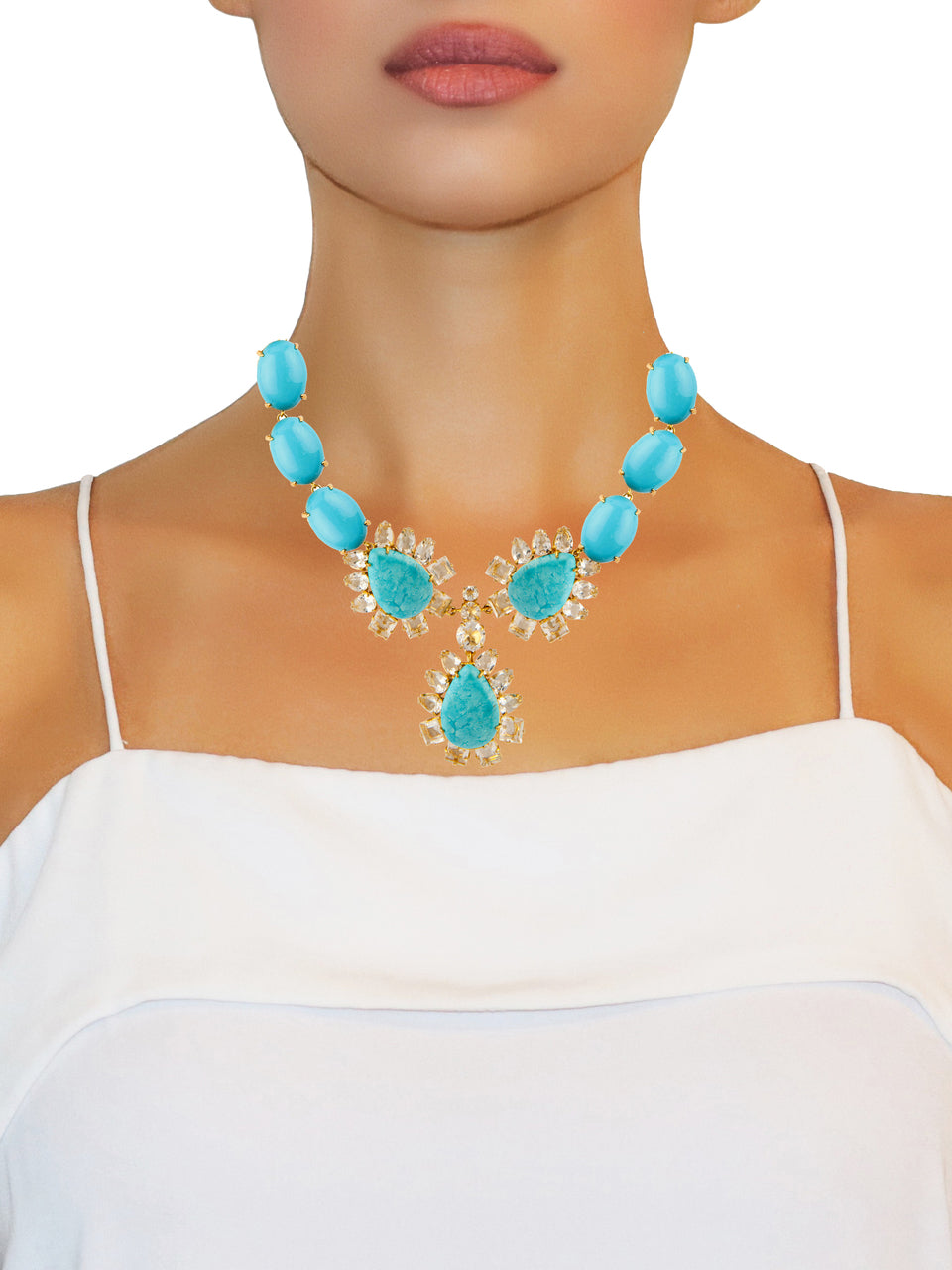 Desert diva 2024 blue necklace