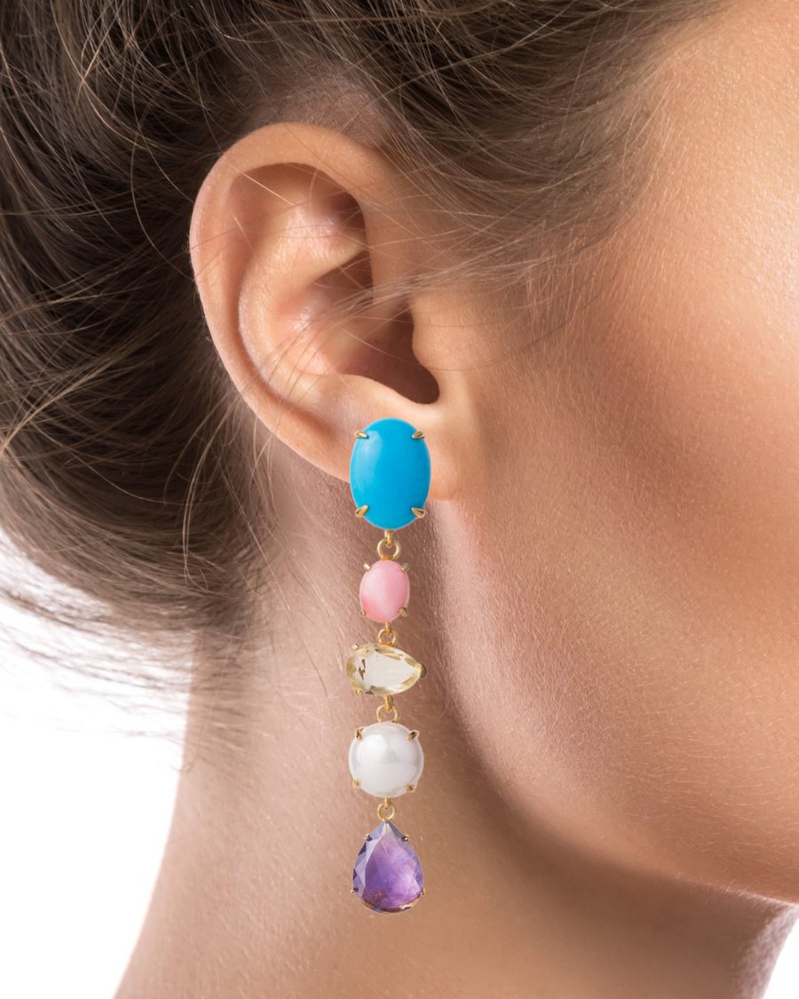 Multi Color Earrings