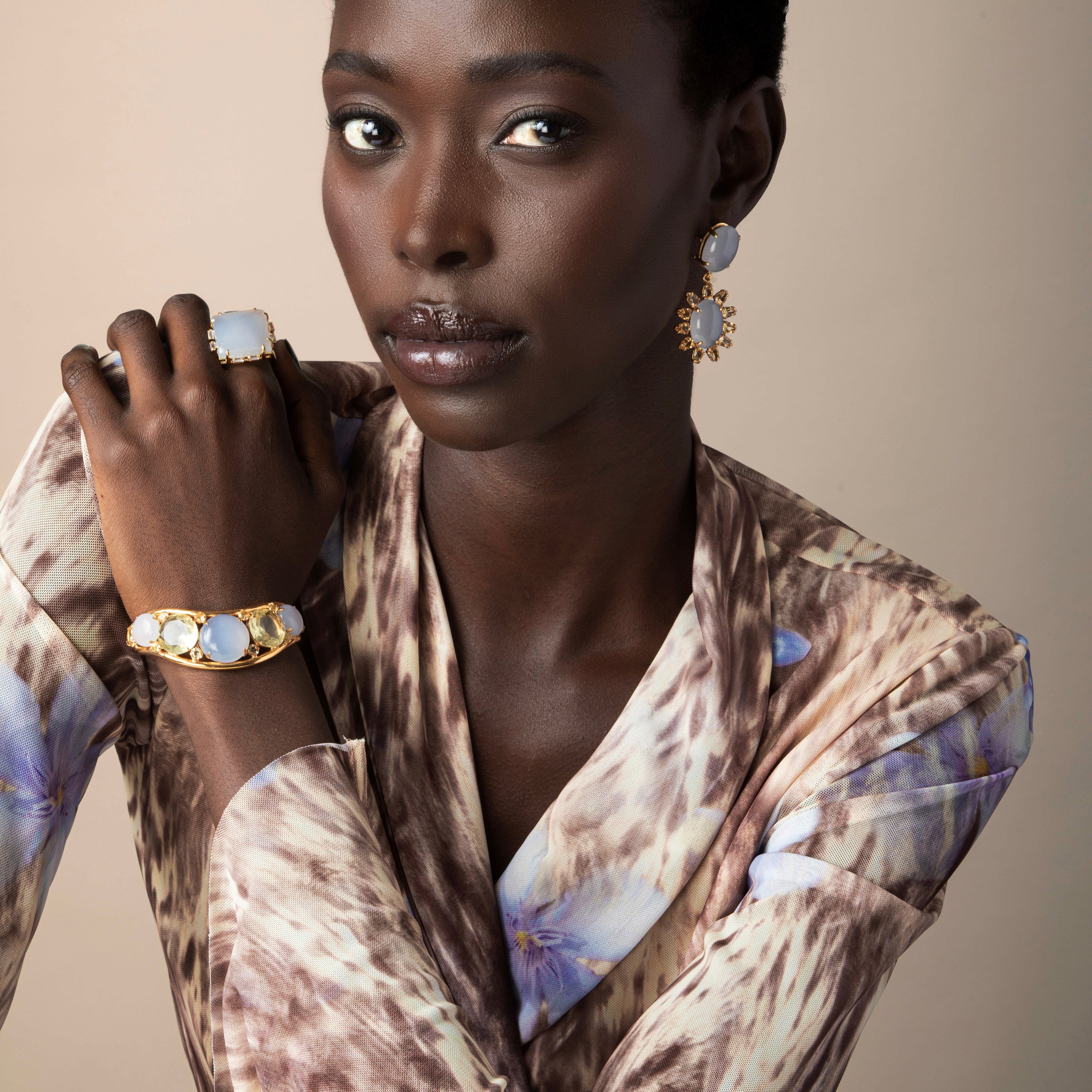 Bounkit Anya Ring | Sculptural Gold-Plated Statement Design