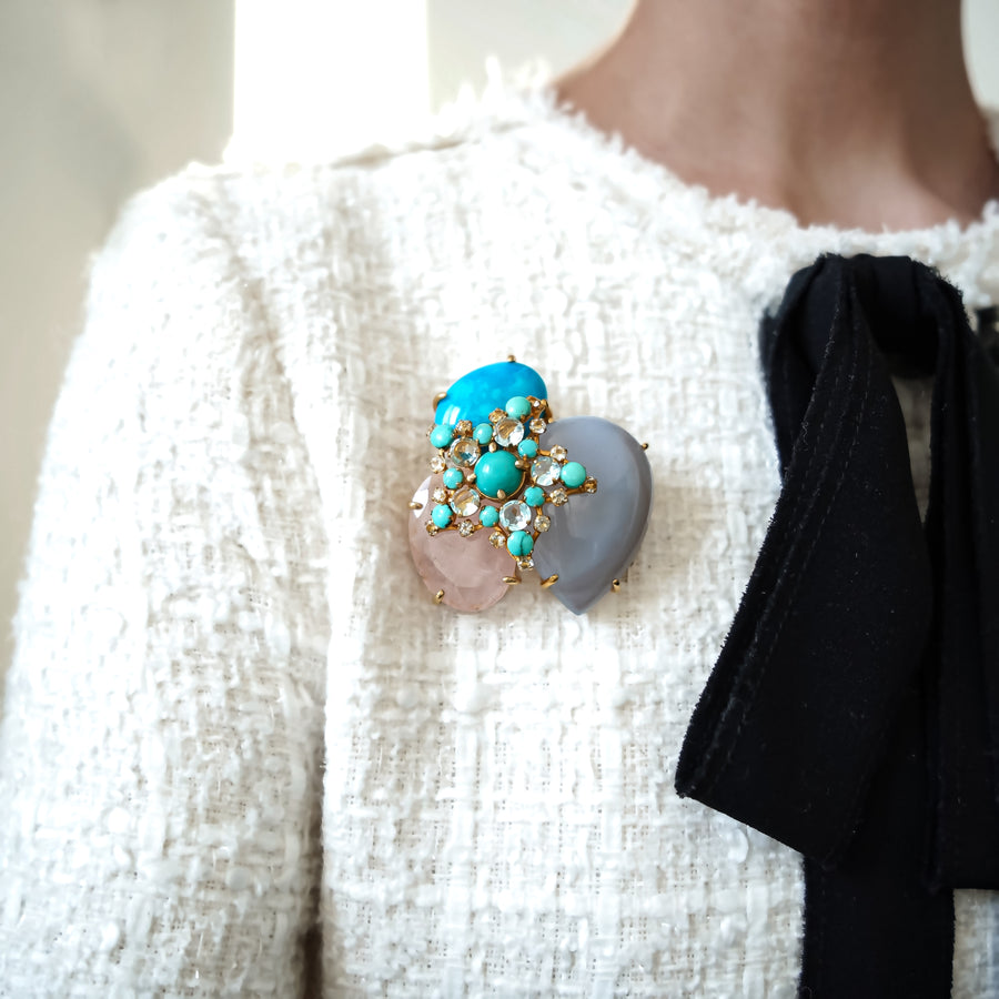 Rosie Brooch