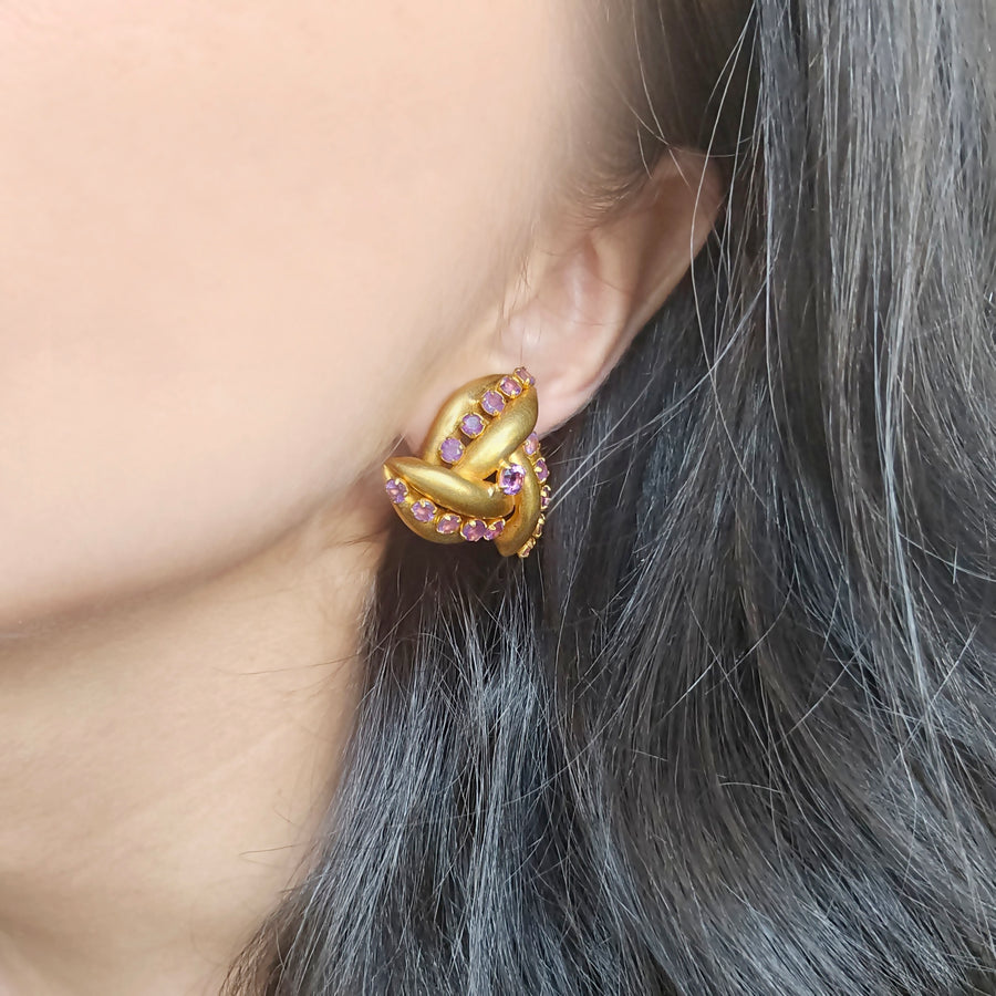Amethyst Studs