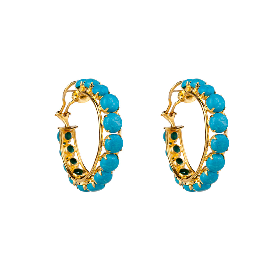 Round Cut Hoops (more colors)