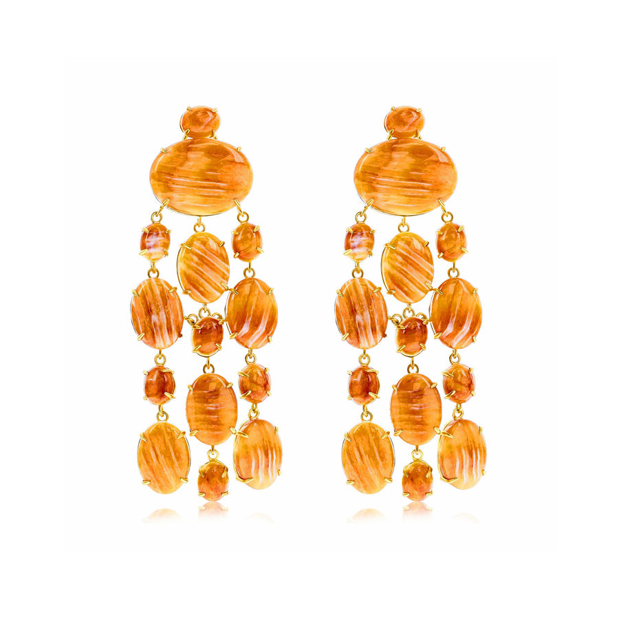 Cascade Statement Earrings (more colors)