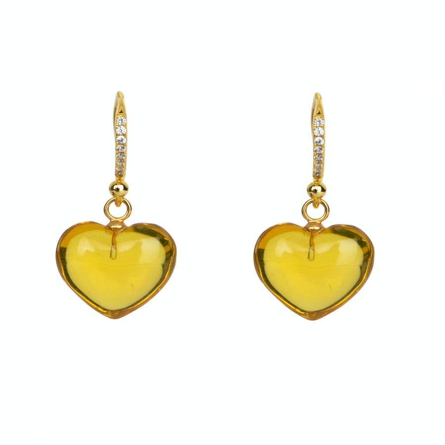 Amber Earrings