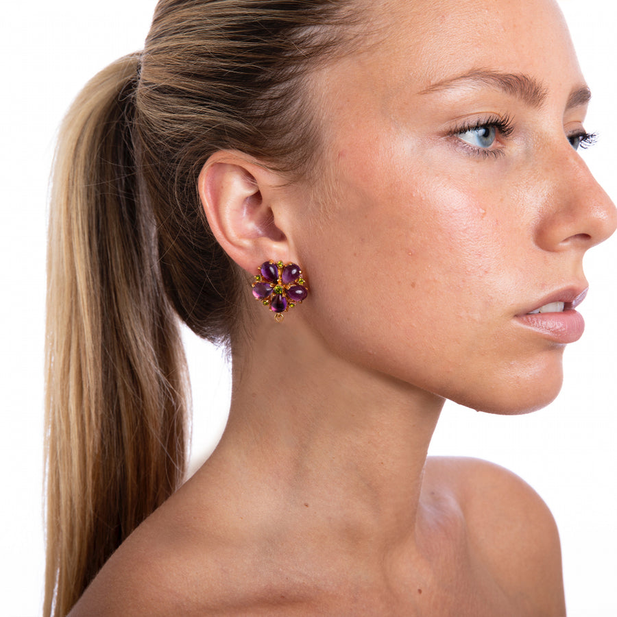 Violet Earrings