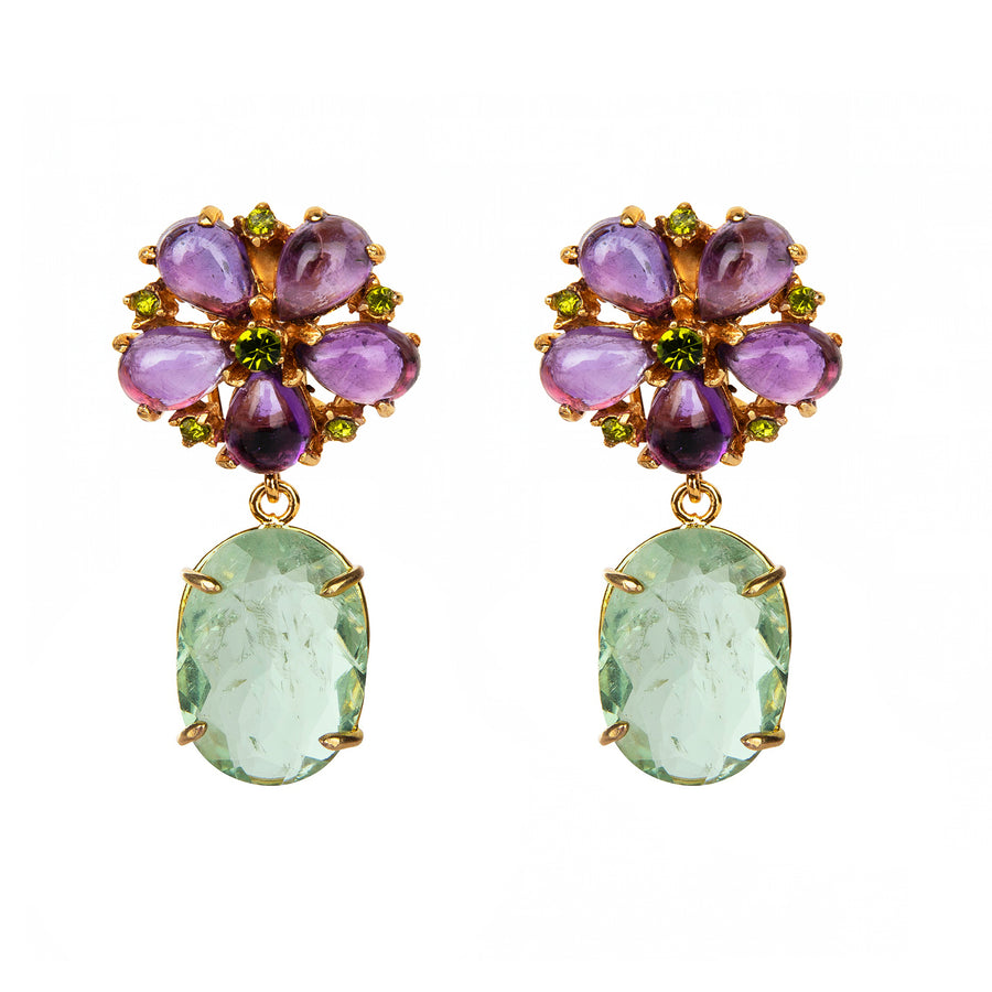 Violet Earrings