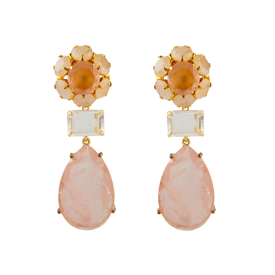 Flower Drop Earrings (more colors)