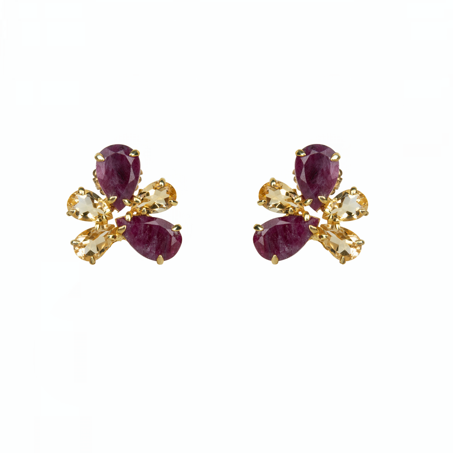 Ruby Earrings