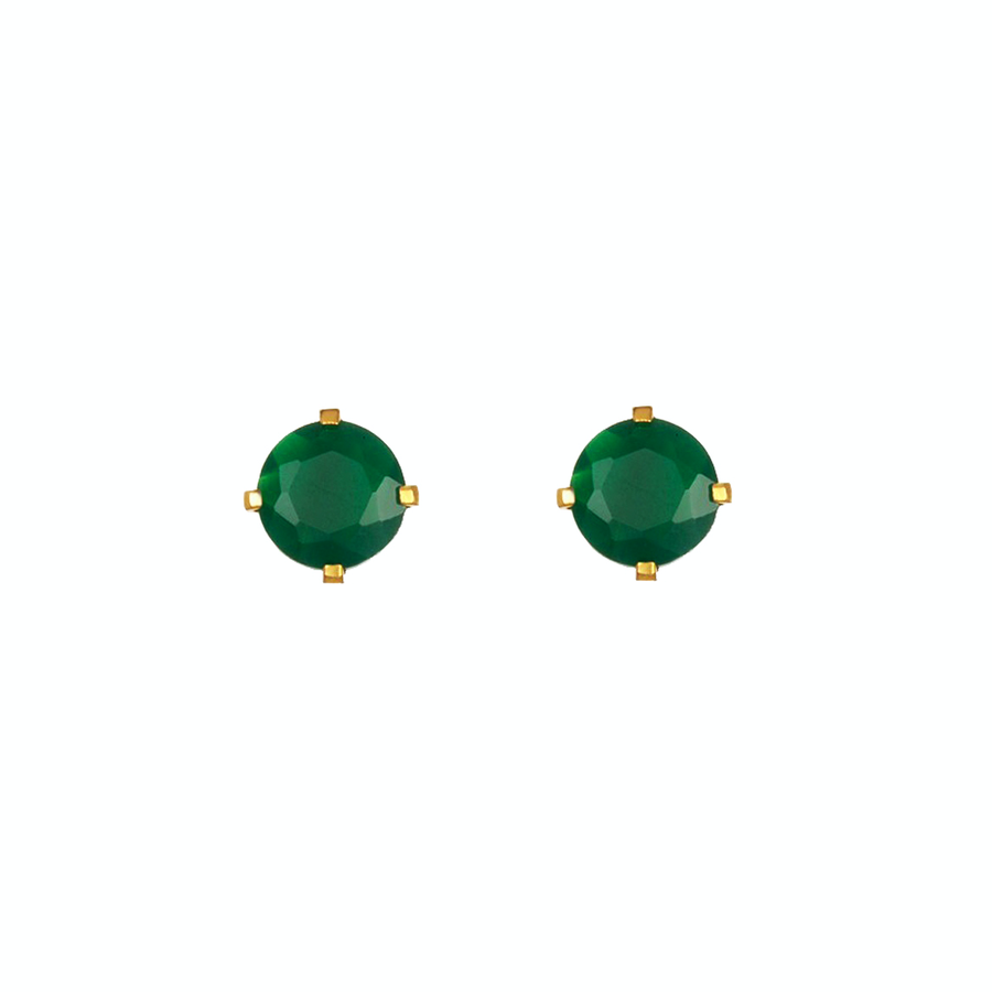 Green Onyx Earrings