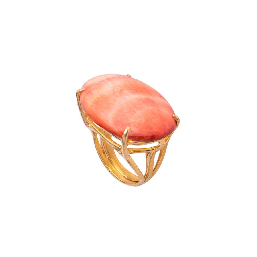Orange Spiny Oyster Ring
