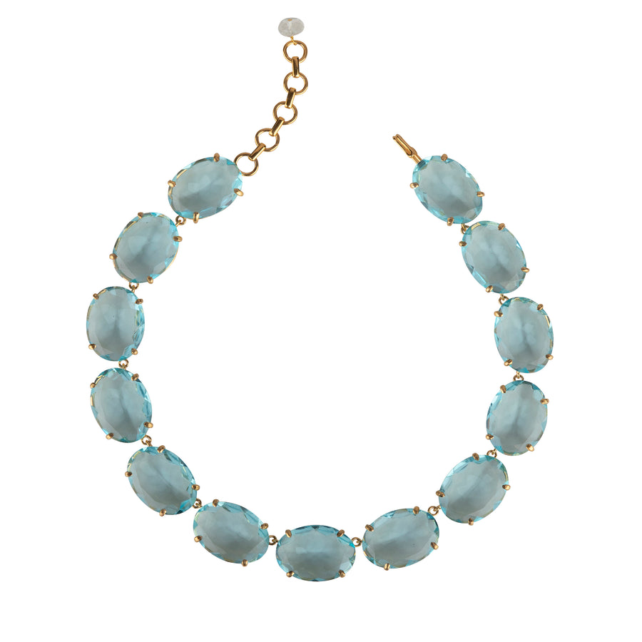 Oval Statement Necklace (more colors)