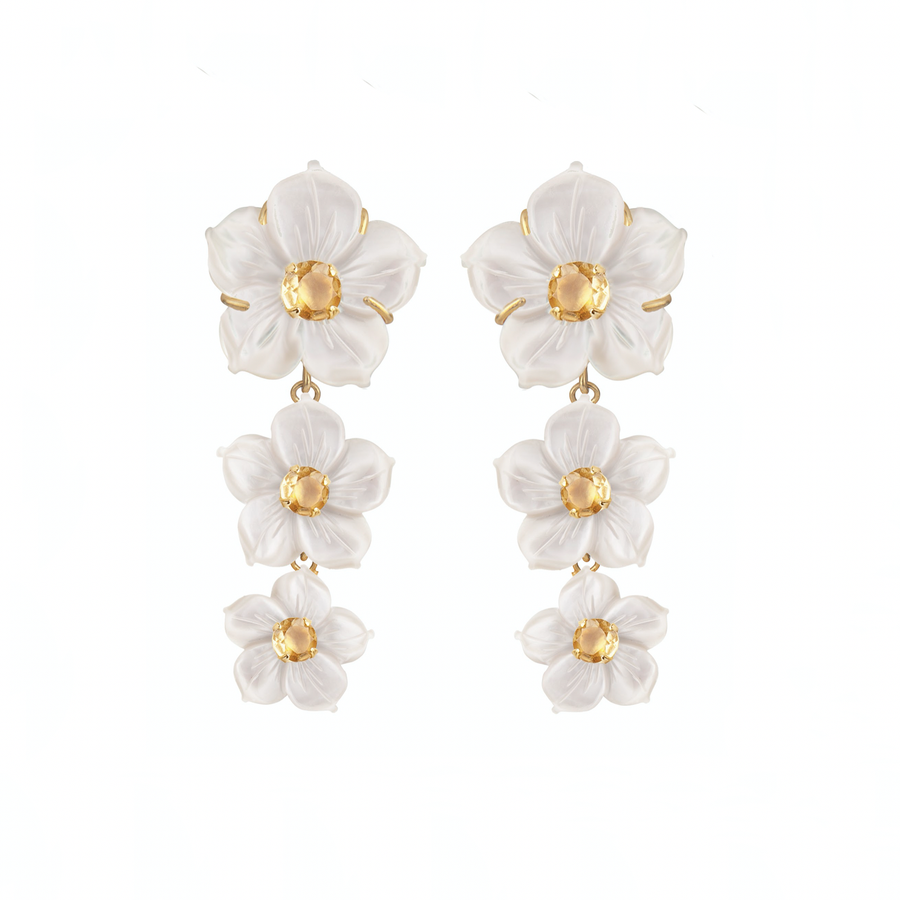 Statement Flower Earrings (more colors)