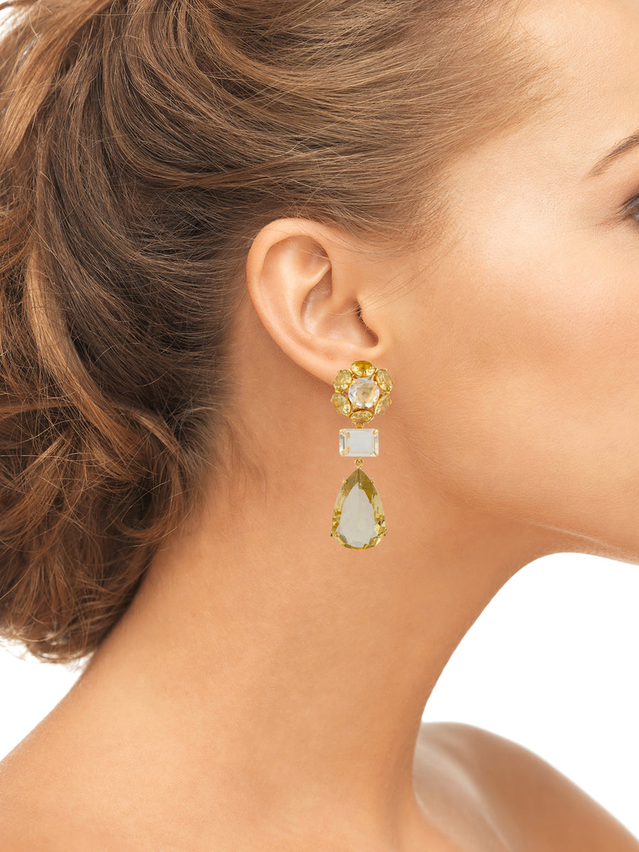 Flower Drop Earrings (more colors)