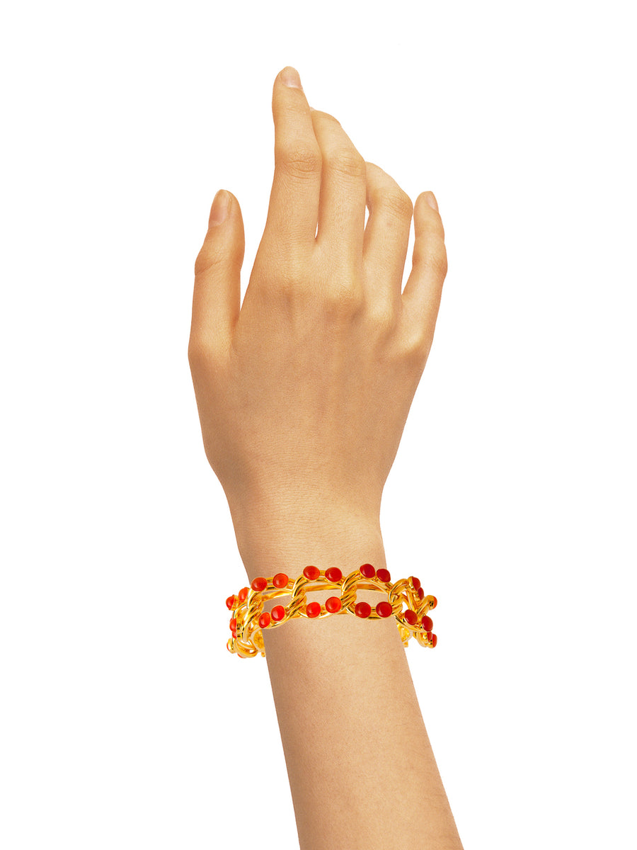Carnelian Cuff