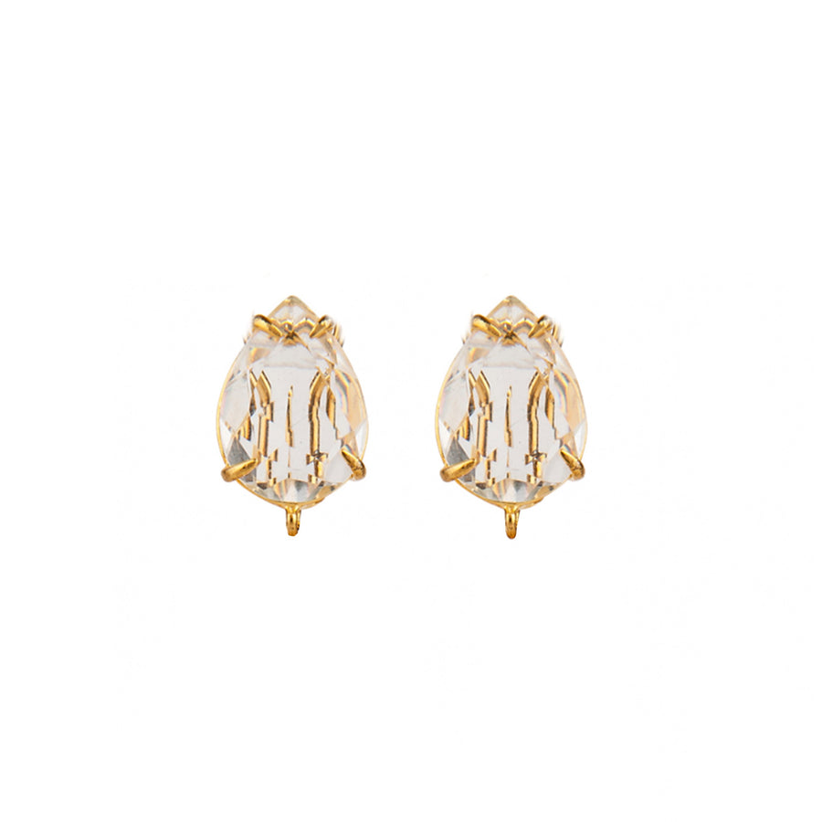 Clear Quartz Earrings