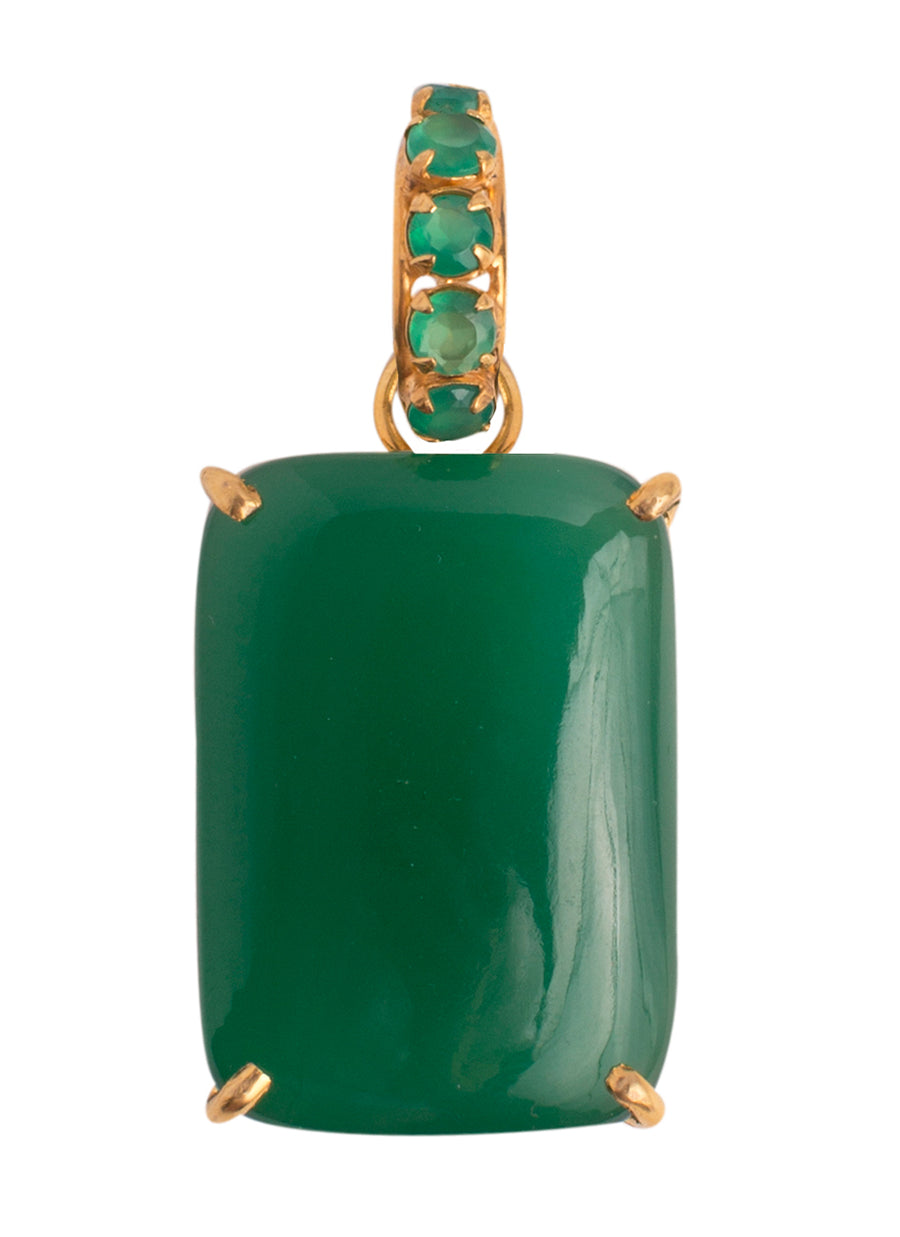Emerald Cut detachable Pendants ( more colors)