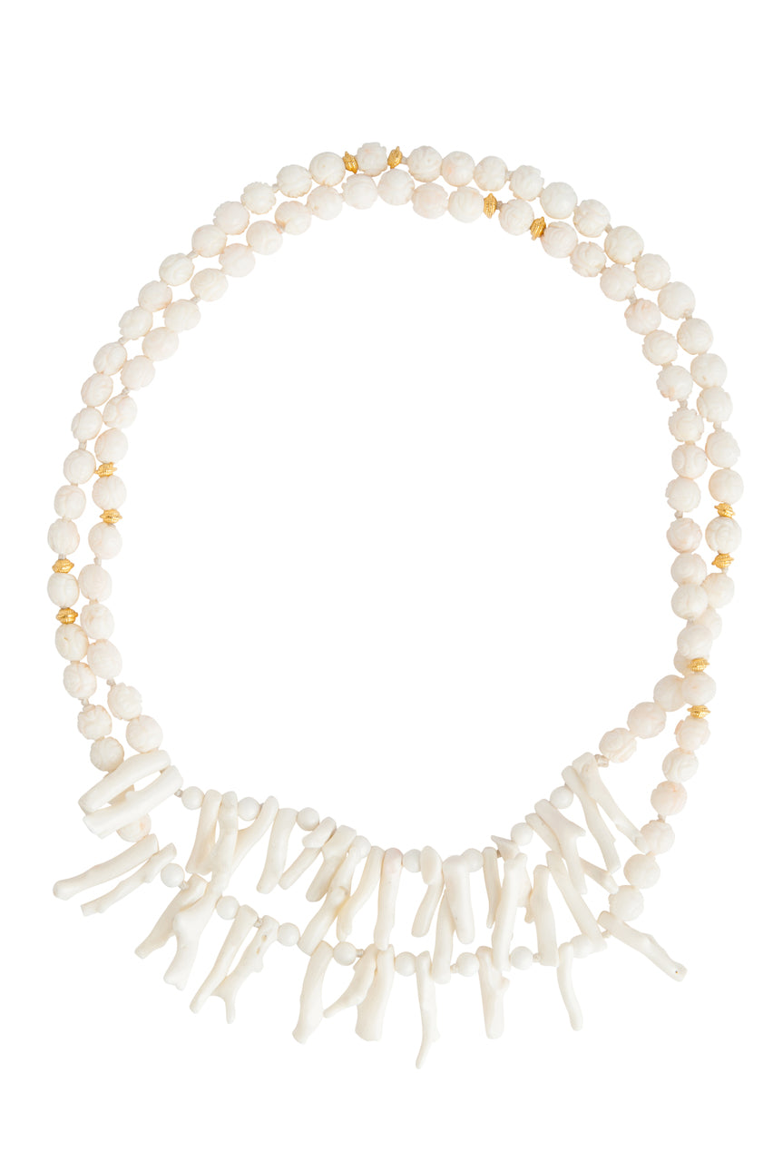 White Coral Necklace