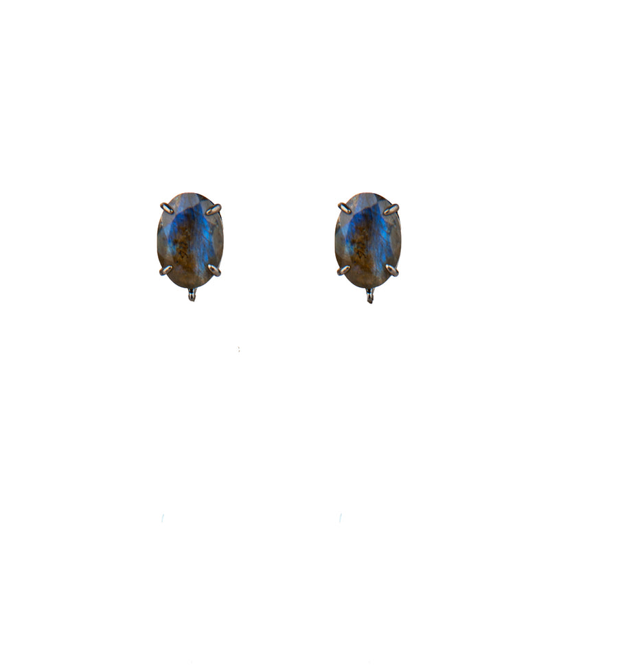 Rhodium  Earrings